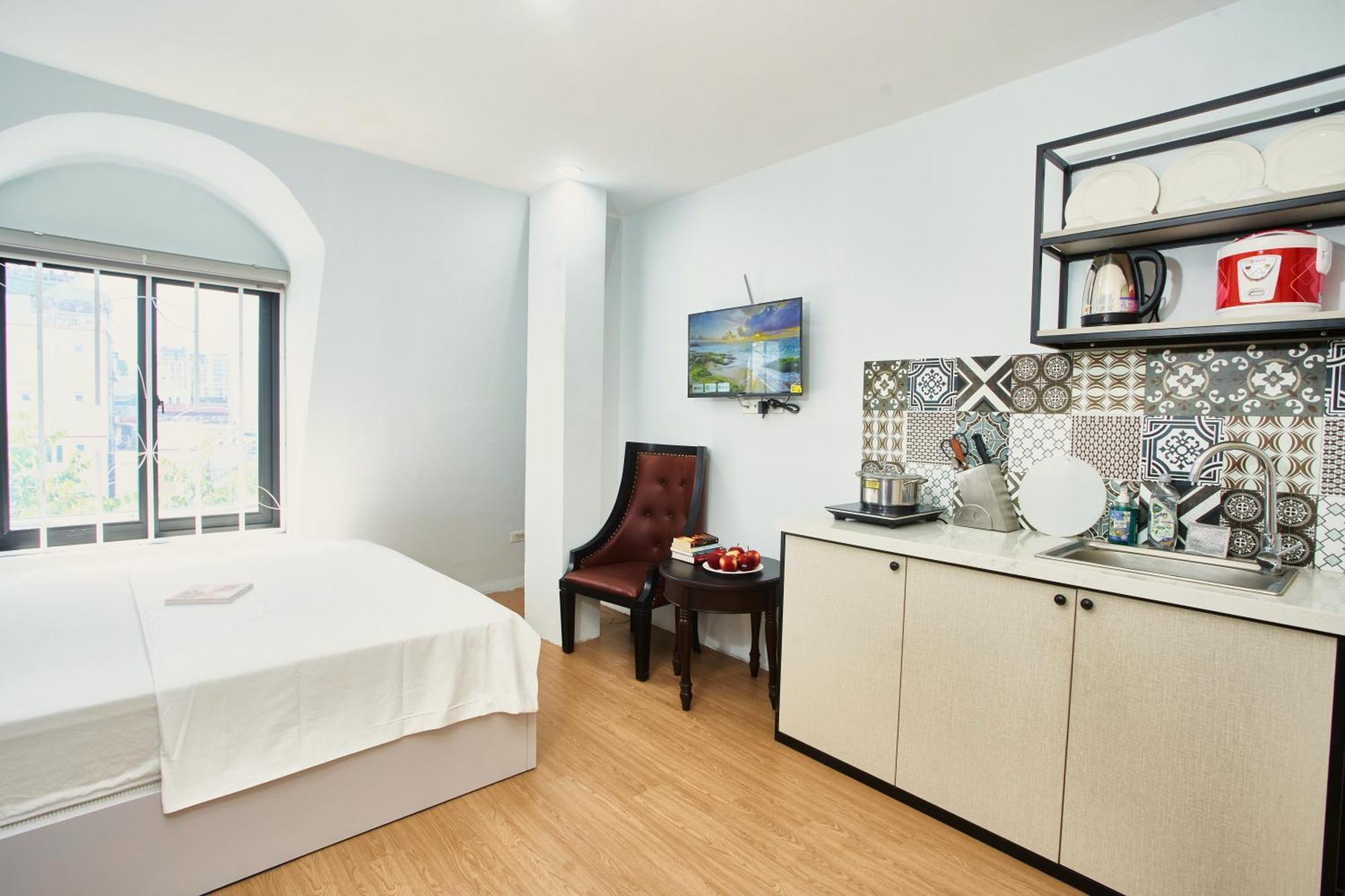 Eco Nest Hotel & Apartment 河内 外观 照片